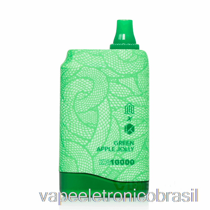 Vape Vaporesso Modus X Kadobar Kb10000 Descartável Maçã Verde Jolly